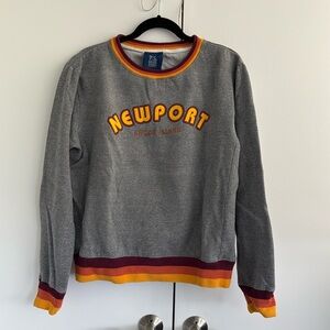 Vintage style Newport RI crewneck sweatshirt size L